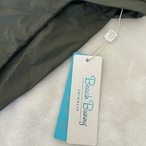 Beach Bunny Dark Green Mia Bikini Bottom - Picture 3 of 9